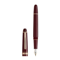 bút máy montblanc meisterstuck burgundy red classique fountain pen mb133006