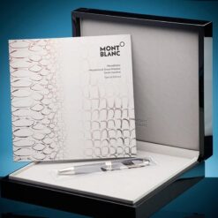 Bút Dạ Bi Montblanc Great Masters Alligator MB119692 - Tinh Hoa Thủ Công Da Cá Sấu Kết Hợp Trong Một Thiết Kế Giới Hạn