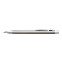 bút bi ký tên faber-castell neo slim stainless steel silver matte 342120