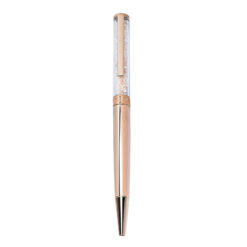bút ký tên swarovski crystalline ballpoint, rose gold-tone, rose gold-tone plated 5224390-rosegold-os
