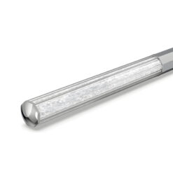 bút bi ký tên crystalline, octagon shape, silver tone, chrome plated 5654062-silver-os