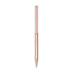 bút bi ký tên crystalline, octagon shape, rose gold tone, rose gold-tone plated 5654065-rosegold-os