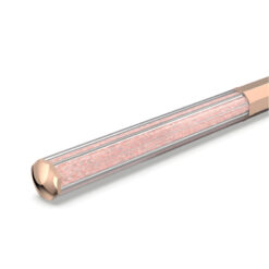 bút bi ký tên crystalline, octagon shape, rose gold tone, rose gold-tone plated 5654065-rosegold-os