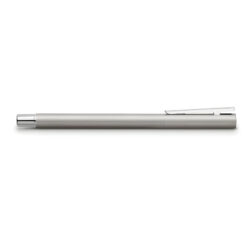 bút ký dạ bi faber-castell neo slim stainless steel silver matte 342104