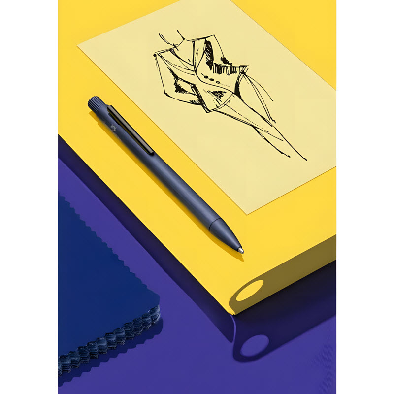 bút dạ bi ký tên faber-castell neo slim aluminium dark blue 146166