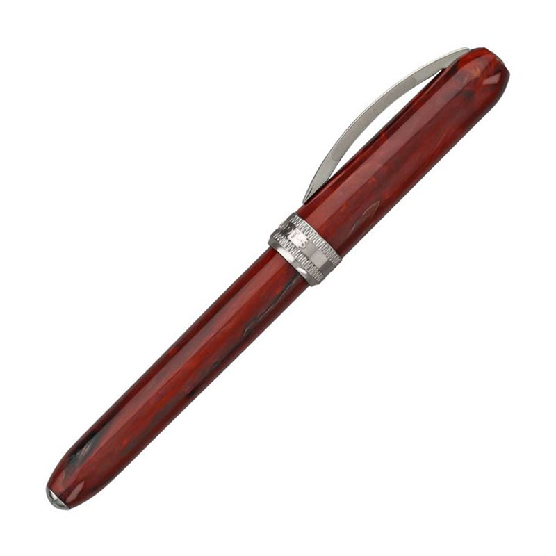 Bút Ký Dạ Bi Visconti Rembrandt-S Bordeaux KP10-25-RB Đỏ Vân Cẩm Thạch - Ảnh 2