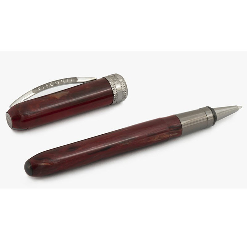 Bút Ký Dạ Bi Visconti Rembrandt-S Bordeaux KP10-25-RB Đỏ Vân Cẩm Thạch - Ảnh 3