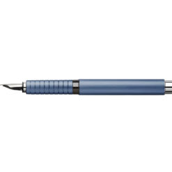 bút máy ký tên faber-castell essentio aluminium blue 148440 (M) , 148441 (F) , 148442 (EF) , 148443 (B)