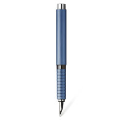 bút máy ký tên faber-castell essentio aluminium blue 148440 (M) , 148441 (F) , 148442 (EF) , 148443 (B)