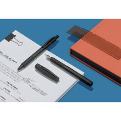 bút máy ký tên faber-castell essentio black carbon