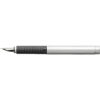 bút máy ký tên faber-castell essentio metal silver matte