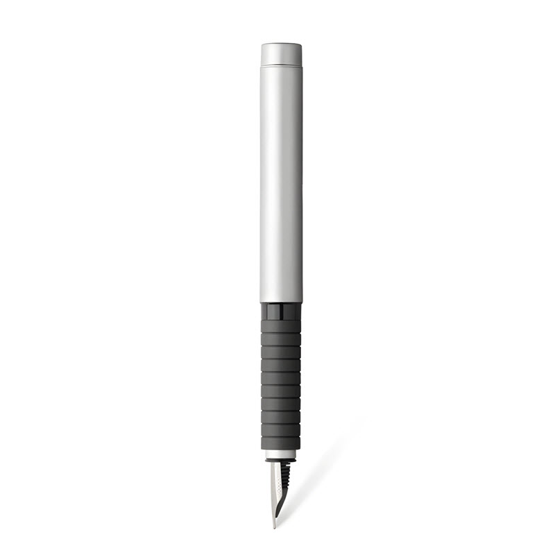 Bút Máy Ký Tên Faber-Castell Essentio Metal Silver Matte – Thiết Kế Đức Hiện Đại, Viết Mượt Mỗi Ngày - Ảnh 3