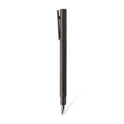 bút máy ký tên faber-castell neo slim sluminium gun metal