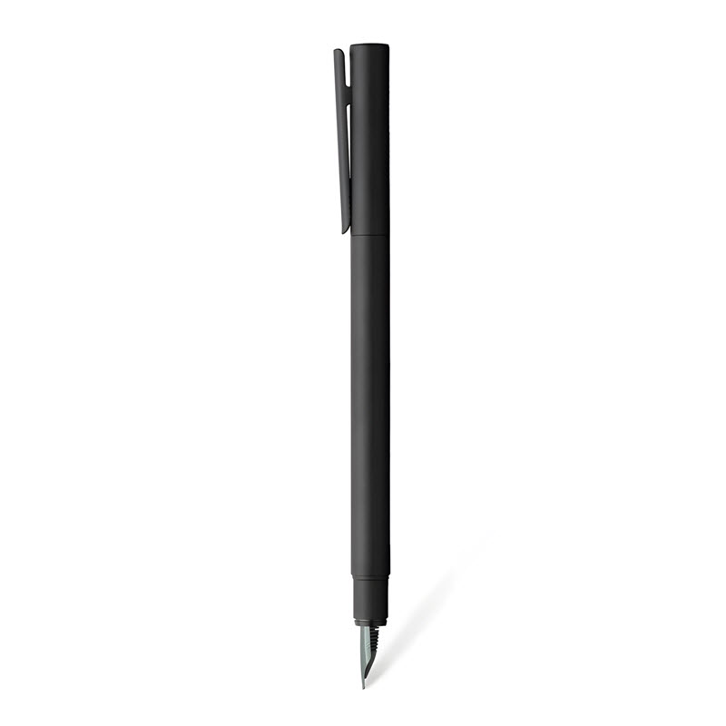 bút máy ký tên faber-castell neo slim metal black 1772802 , 342303 (B)