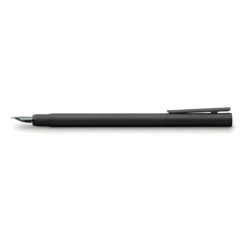 bút máy ký tên faber-castell neo slim metal black 1772802 , 342303 (B)