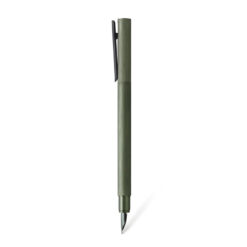 bút máy ký tên faber-castell neo slim aluminium olive green