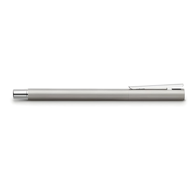 Bút Máy Ký Tên Faber-Castell Neo Slim Stainless Steel Silver Matte - Dấu Ấn Chuyên Nghiệp Cho Người Thành Đạt - Ảnh 3