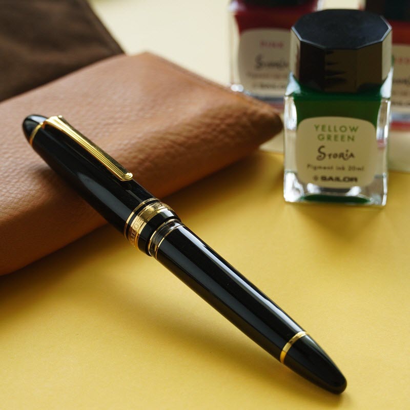 Bút Máy Ký Tên Sailor 1911 Profit Realo Black 21K 11-3924 Sang Trọng - Ảnh 4