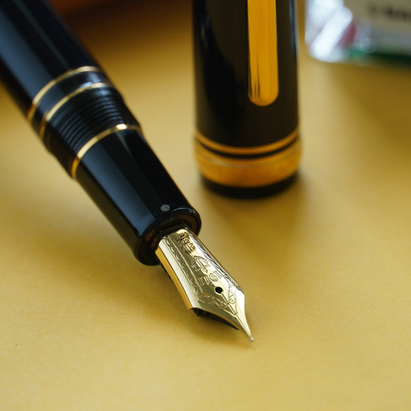 Bút Máy Ký Tên Sailor 1911 Profit Realo Black 21K 11-3924 Sang Trọng - Ảnh 5