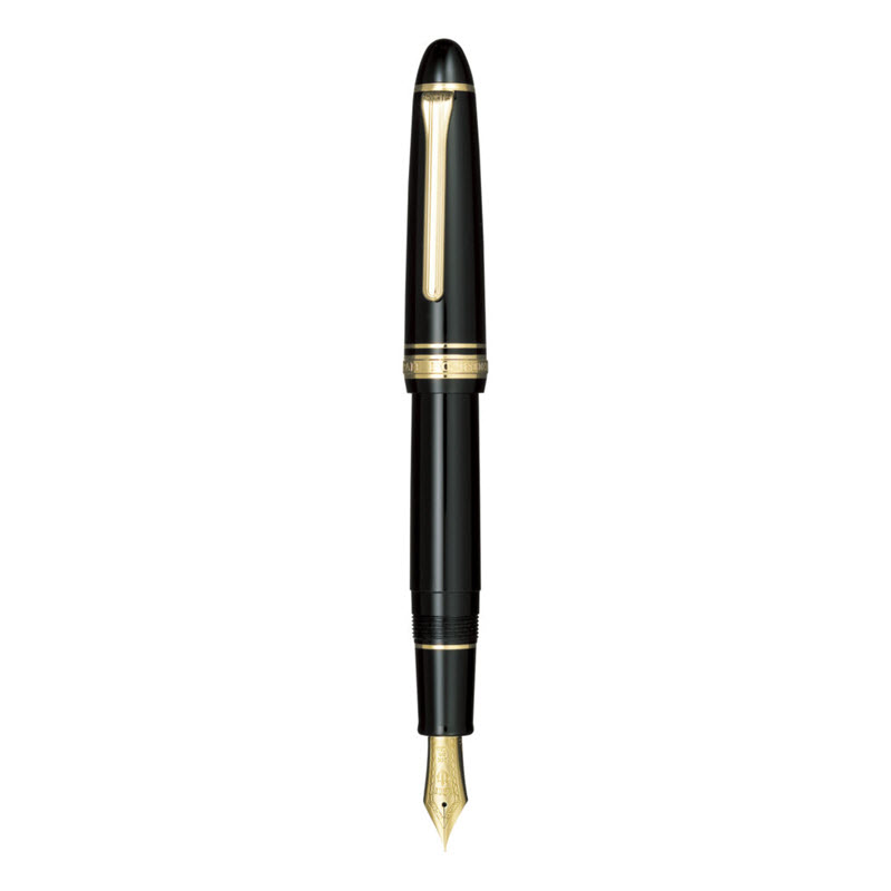 Bút Máy Ký Tên Sailor 1911L Fountain Pen GT Màu Đen Ngòi Vàng 21K Cao Cấp