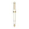 Bút Máy Ký Tên Sailor 1911L Gold Trim Màu Trắng Ngòi Vàng 21K Thanh Lịch