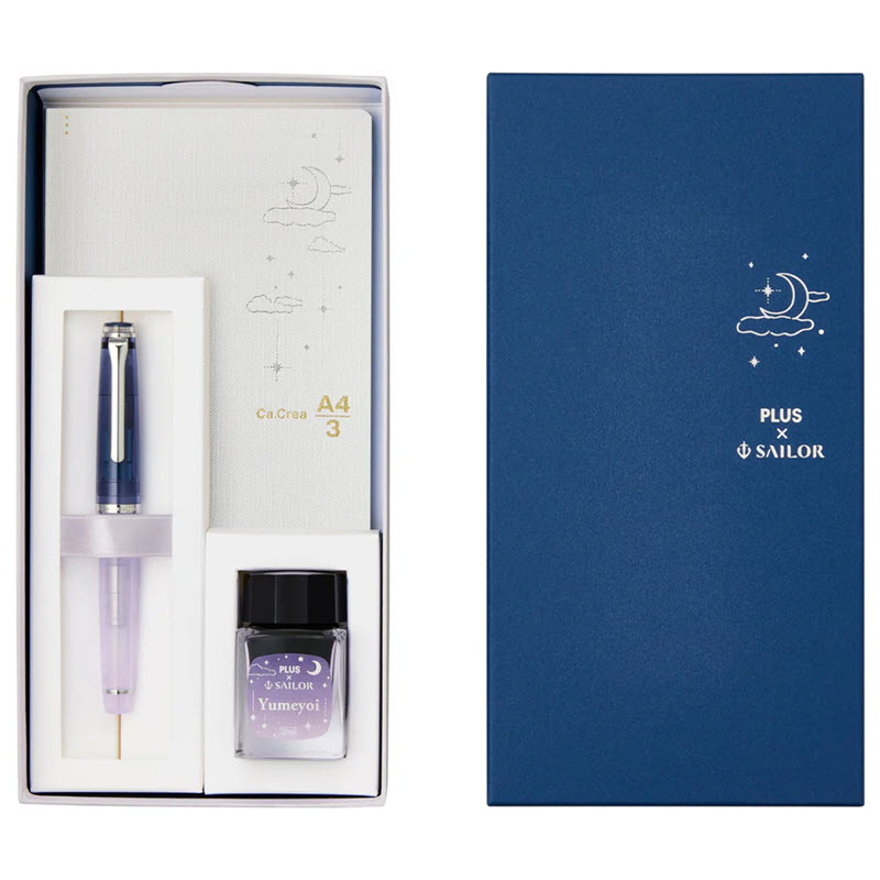 Bút Máy Ký Tên Sailor Plus x Lecoule Yumeyoi 10-8998-340 Bản Giới Hạn Tím Nhạt