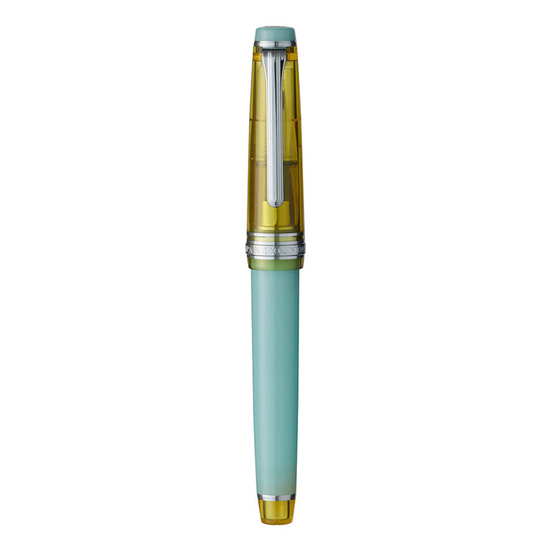 Bút Máy Ký Tên Sailor Pro Gear Slim Manyo #3 Bamboo Shoot Kèm Mực Nagi 50ml
