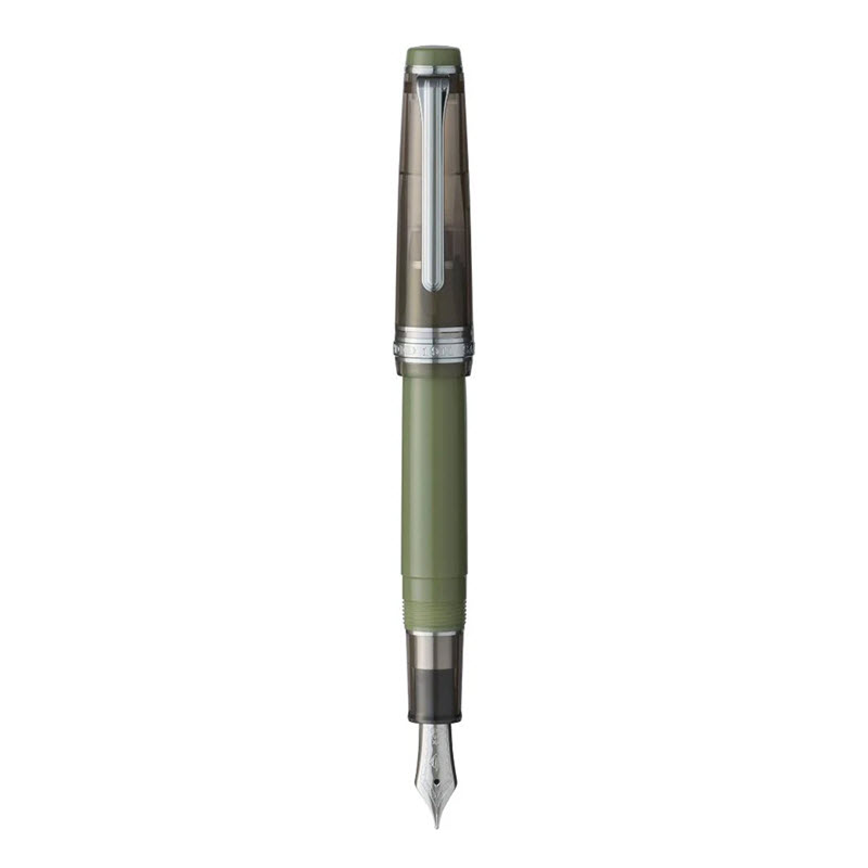 Bút Máy Ký Tên Sailor Pro Gear Slim Manyo #3 Chestnut Kèm Mực Kuri 50ml