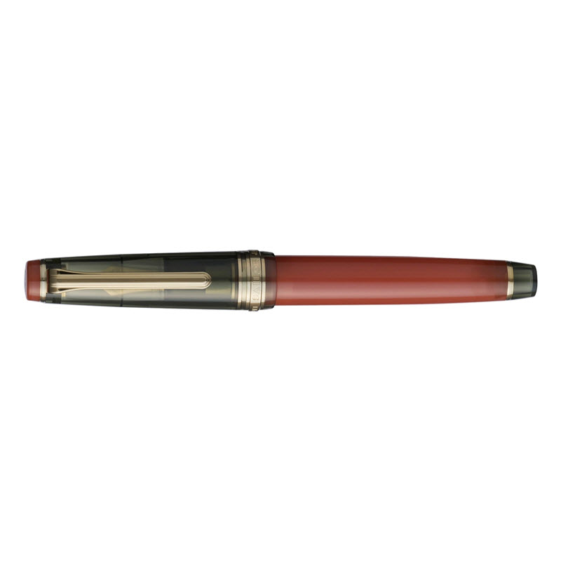 Bút Máy Ký Tên Sailor Pro Gear Slim Manyo #3 Gourd Kèm Mực Sumomo 50ml - Ảnh 2
