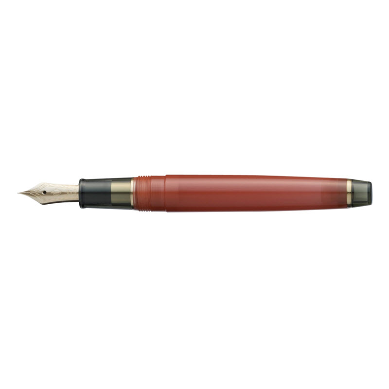 Bút Máy Ký Tên Sailor Pro Gear Slim Manyo #3 Gourd Kèm Mực Sumomo 50ml - Ảnh 3