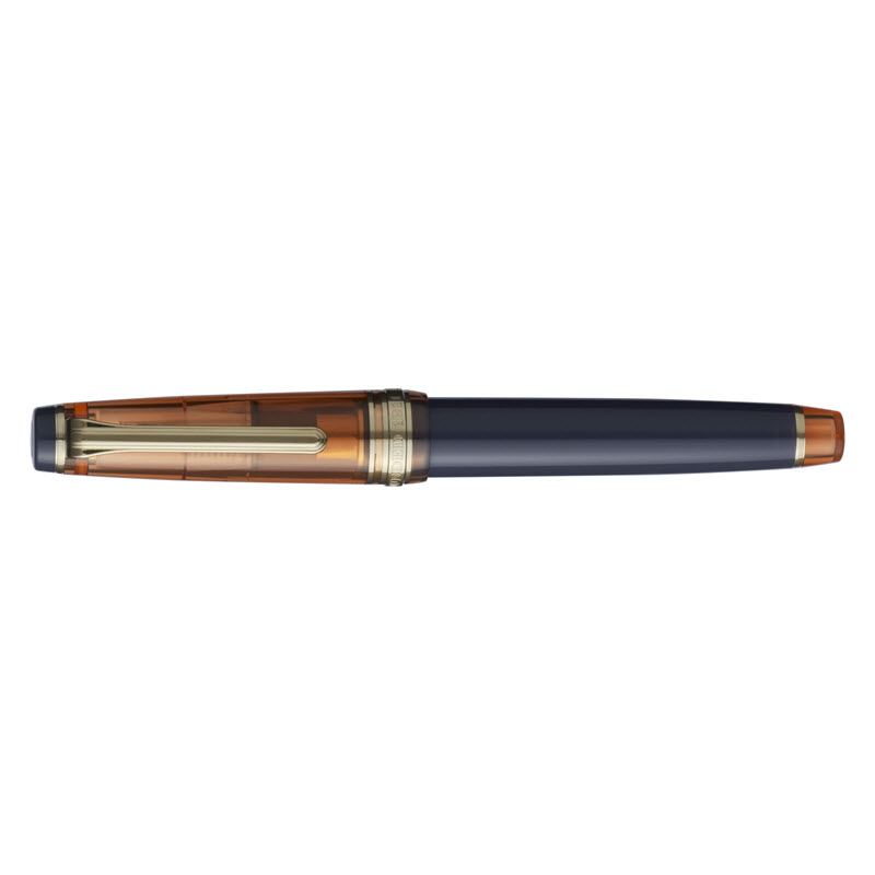 Bút Máy Ký Tên Sailor Pro Gear Slim Manyo #3 Persimmon Kèm Mực Budo 50ml