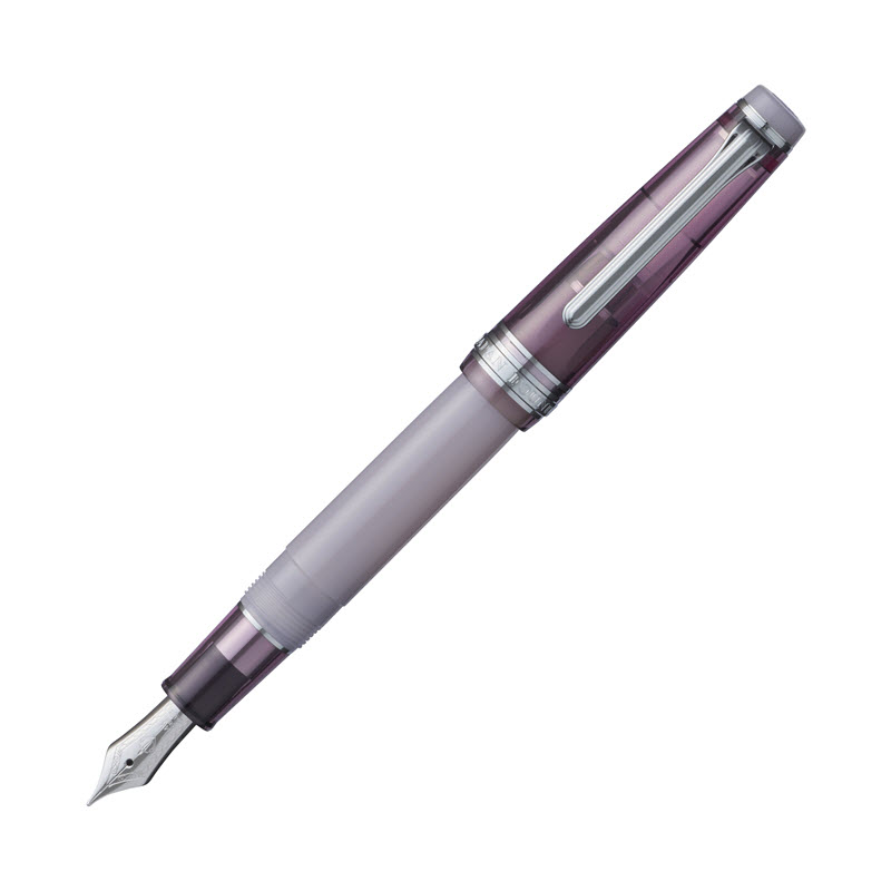 Bút Máy Ký Tên Sailor Pro Gear Slim Manyo #3 Red Bean Kèm Mực Azuki 50ml - Ảnh 3