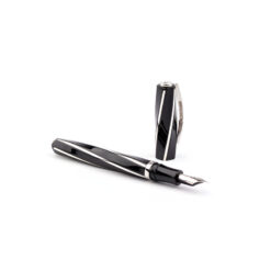 bút máy ký tên visconti-divina-elegance black kp18-05-fpm