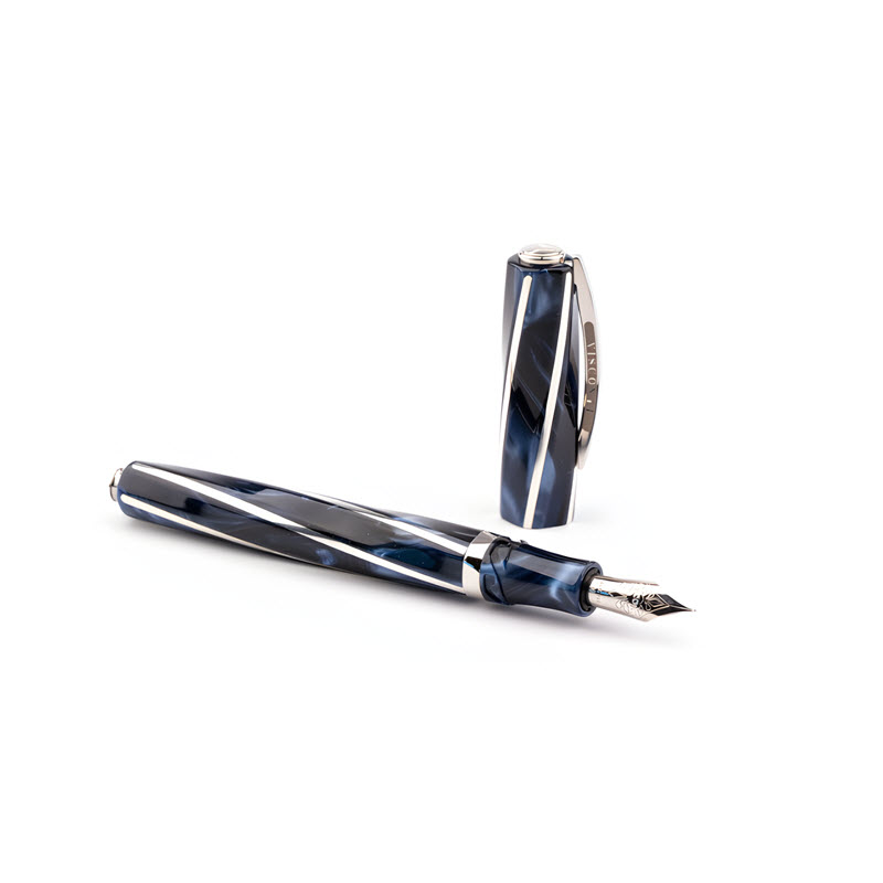 bút máy ký tên visconti divina elegance imperial blue kp18-03-fpm