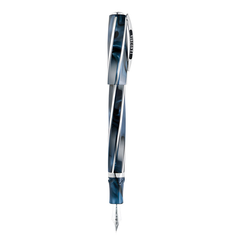 bút máy ký tên visconti divina elegance imperial blue kp18-03-fpm
