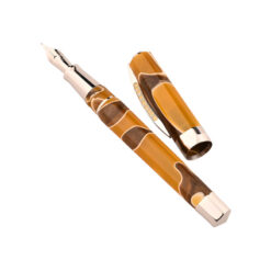 bút máy ký tên visconti opera master savanna yellow, brown and white kp28-02-fpm