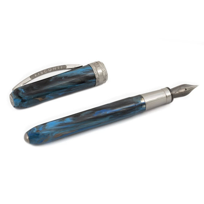 Bút Máy Ký Tên Visconti Rembrandt-S Light Blue KP10-26-FPM Xanh Dương