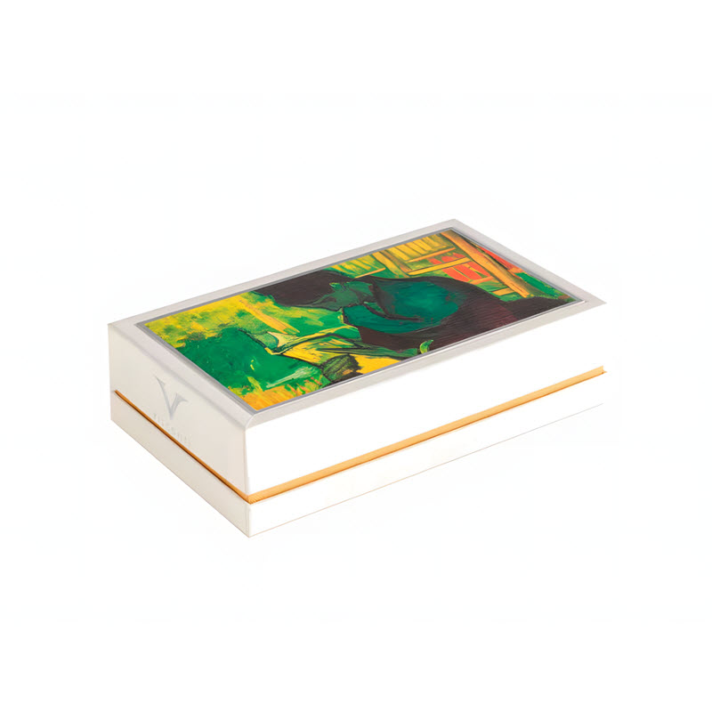 bút máy ký tên visconti van gogh the novel reader (gold plated) kp12-20-fpvm