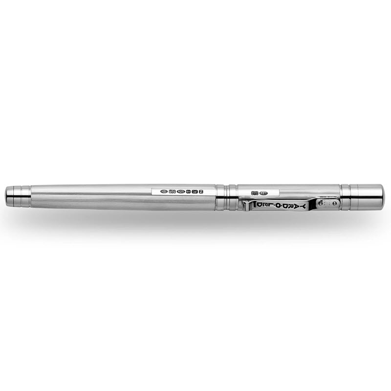 Bút Máy Ký Tên Yard-O-Led Pinstripe 72 Sterling Silver Standard Thanh Lịch - Ảnh 2
