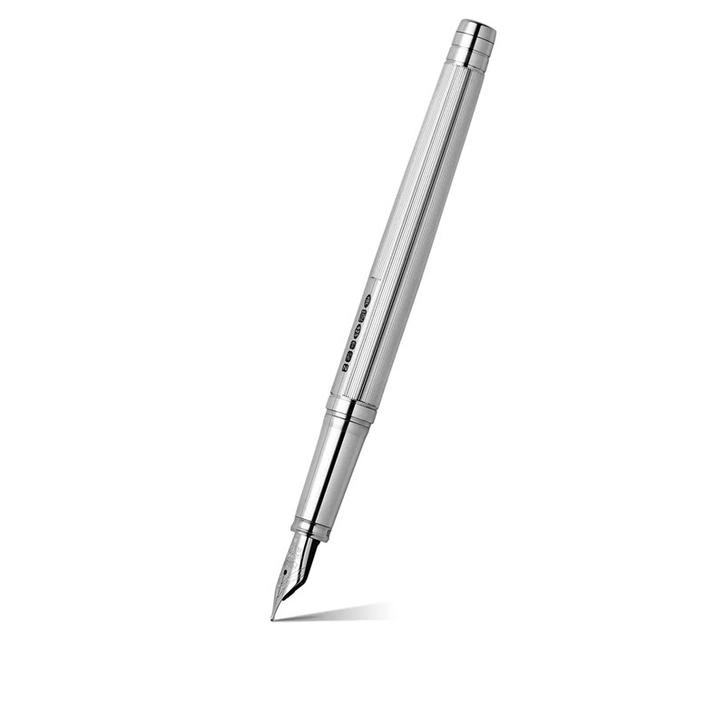 Bút Máy Ký Tên Yard-O-Led Pinstripe 72 Sterling Silver Standard Thanh Lịch - Ảnh 3