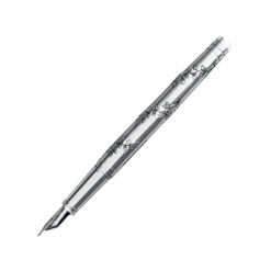 Bút Máy Ký Tên Yard-O-Led The Mayflower Bạc 925 Chạm Khắc Hoa Hồng Anh