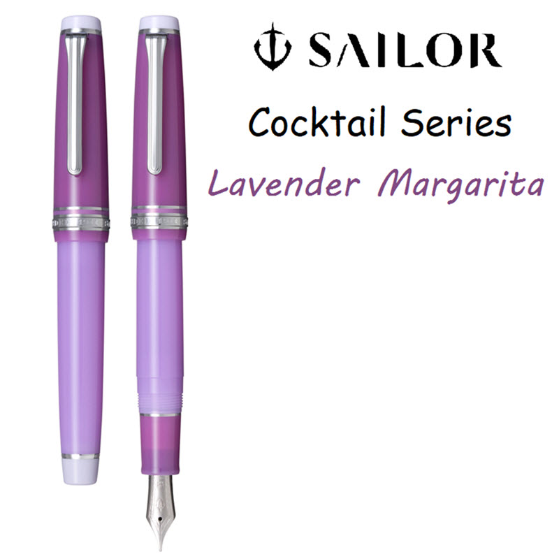 Bút Máy Sailor Cocktail Exclusive 2023 Lavender Margarita Bản Đặc Biệt