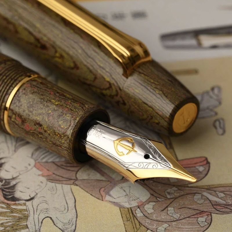 Bút Máy Sailor Naginata Togi Ebonite Syokei 10-1811 Ngòi 21K Giới Hạn 500 Chiếc - Ảnh 5