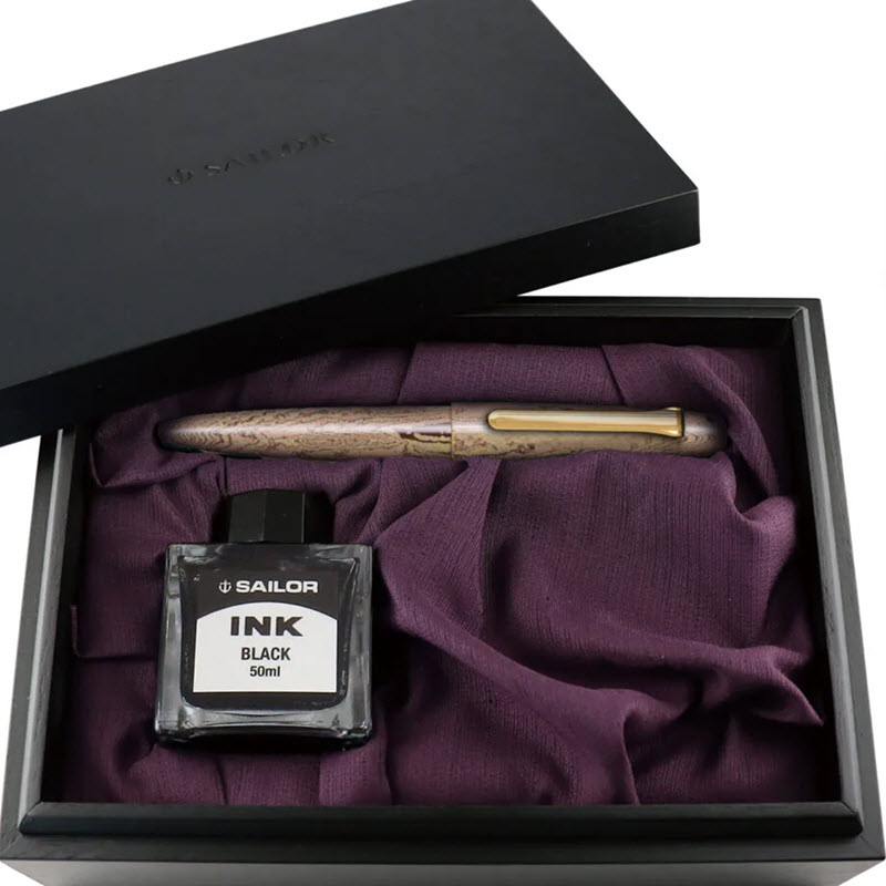 Bút Máy Sailor Naginata Togi Ebonite Syokei 10-1811 Ngòi 21K Giới Hạn 500 Chiếc - Ảnh 7