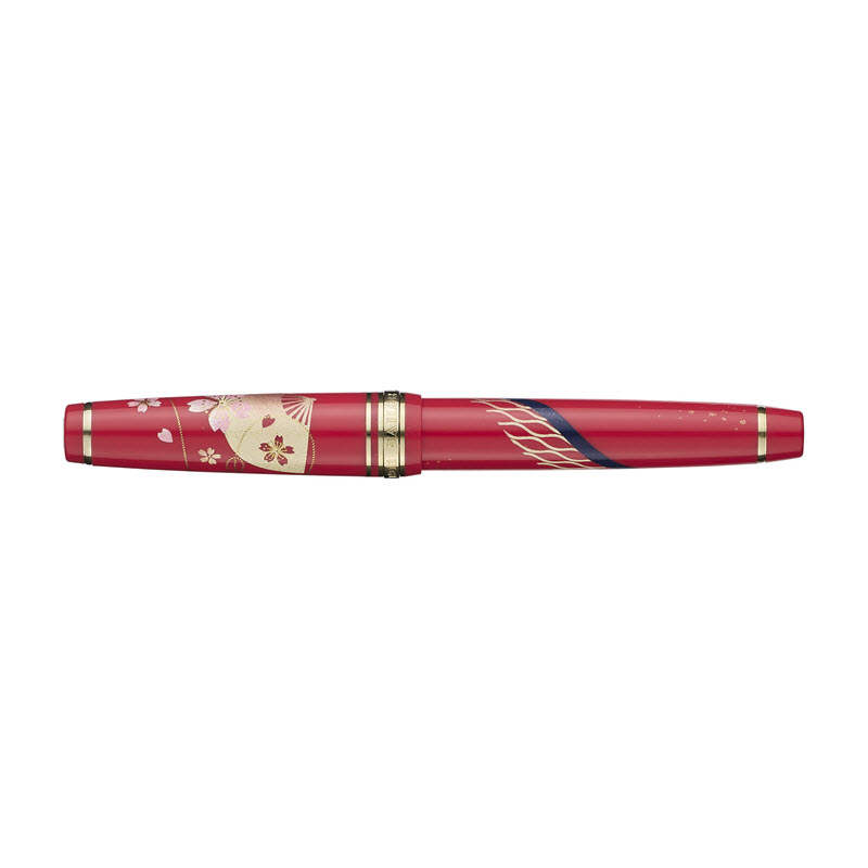 Bút Máy Sailor Pro Gear Slim Kimono Prosperity 11-9844-330 Bản Giới Hạn - Ảnh 2