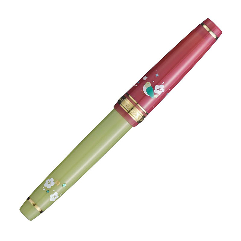 Bút Máy Sailor Pro Gear Slim Princess Raden Uguisu 11-3506-460 Chính Hãng - Ảnh 3
