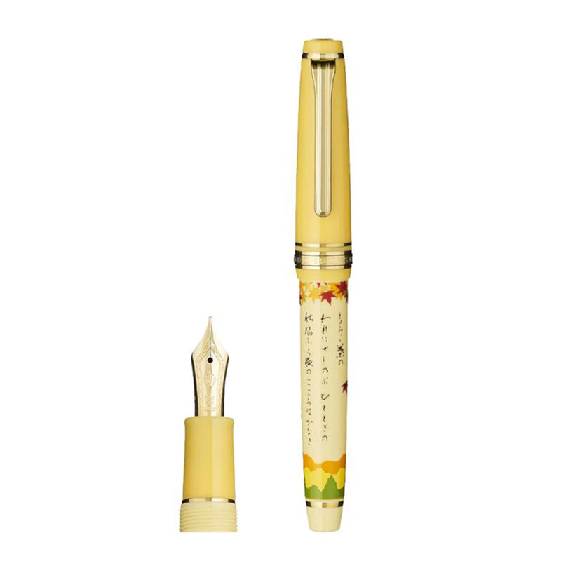 Bút Máy Sailor Professional Gear Slim Seasonal Waka Poetry Autumn Waka 11-8987
