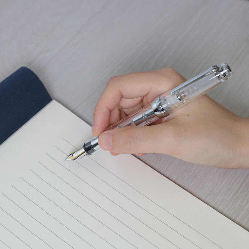 Bút Máy Sailor Professional Gear ST Transparent 11-3775 Ngòi Vàng 21K Chính Hãng