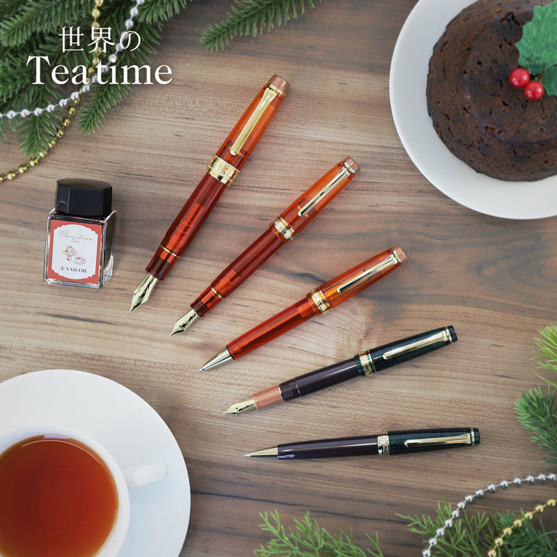 Bút Máy Sailor Progear FP Christmas Spice 11-2921 Bản Giới Hạn World Tea Time - Ảnh 4