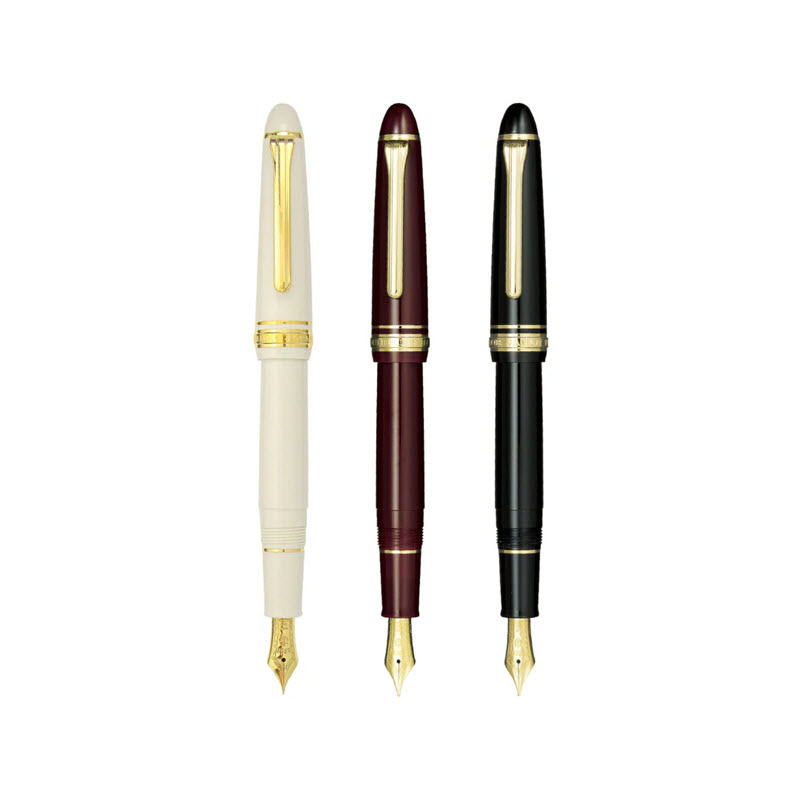 Bút Máy Ký Tên Sailor 1911S Profit Standard Black Màu Đen Ngòi Vàng 14K - Ảnh 5